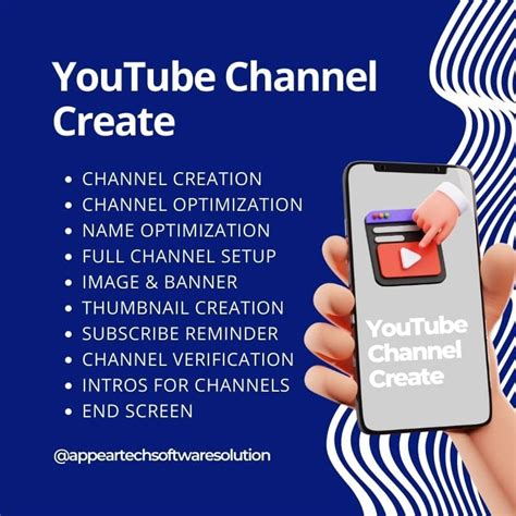 create professional youtube channel.